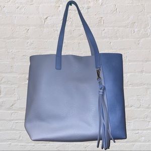 Blue large purse
